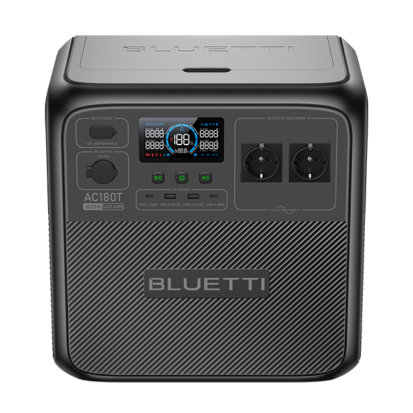BLUETTI AC180T Solar Portable Power Station | 1.800W 1.433Wh