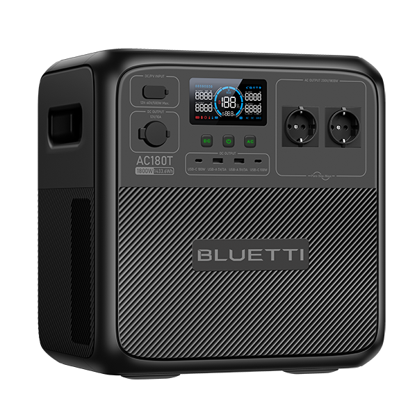 BLUETTI AC180T Solar Portable Power Station | 1.800W 1.433Wh