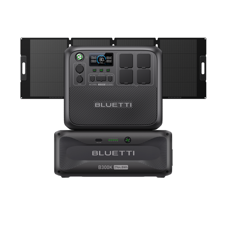 BLUETTI AC200L Tragbares Kraftwerk | 2400W 2048Wh
