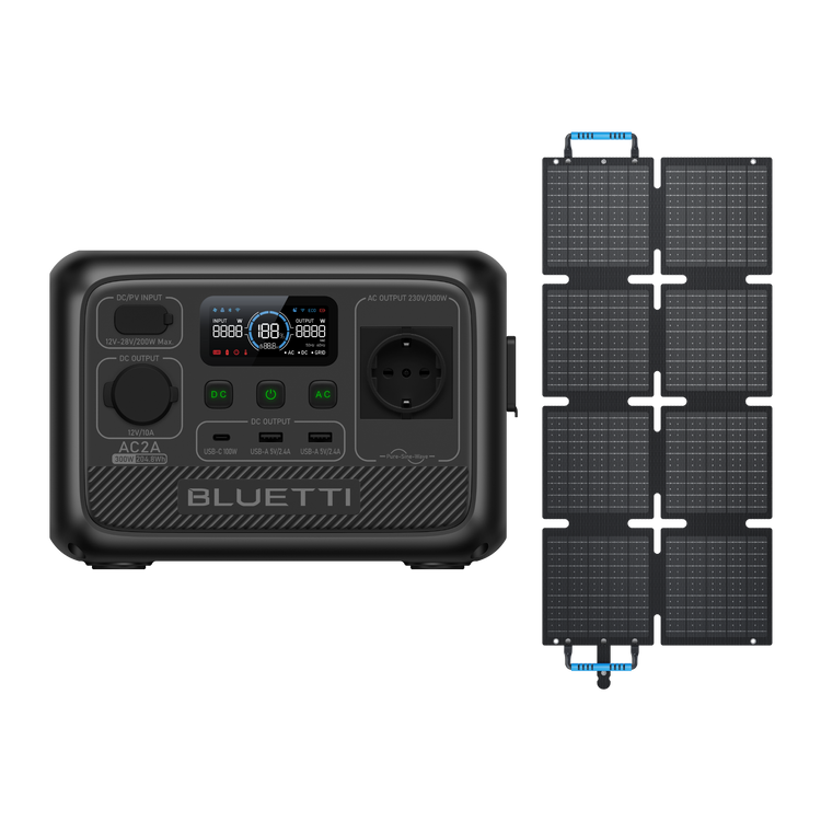 BLUETTI AC2A Portable Power Station | 300W 204,8Wh