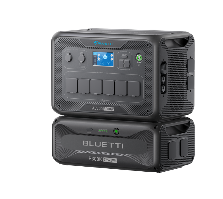 BLUETTI AC300+B300K Home Battery Backup | 3.000W 2.764,8Wh