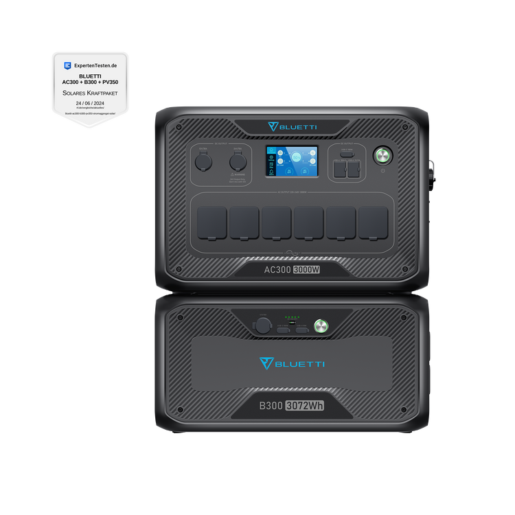 BLUETTI AC300 + B300 Home Battery Backup