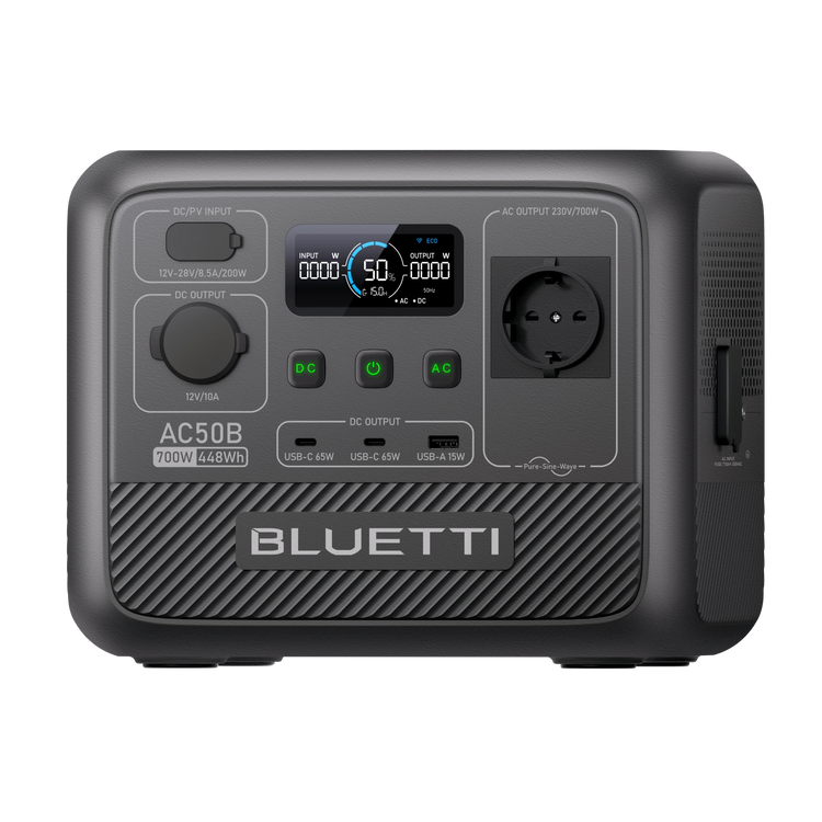 BLUETTI AC50B Portable Power Station | 700W 448Wh