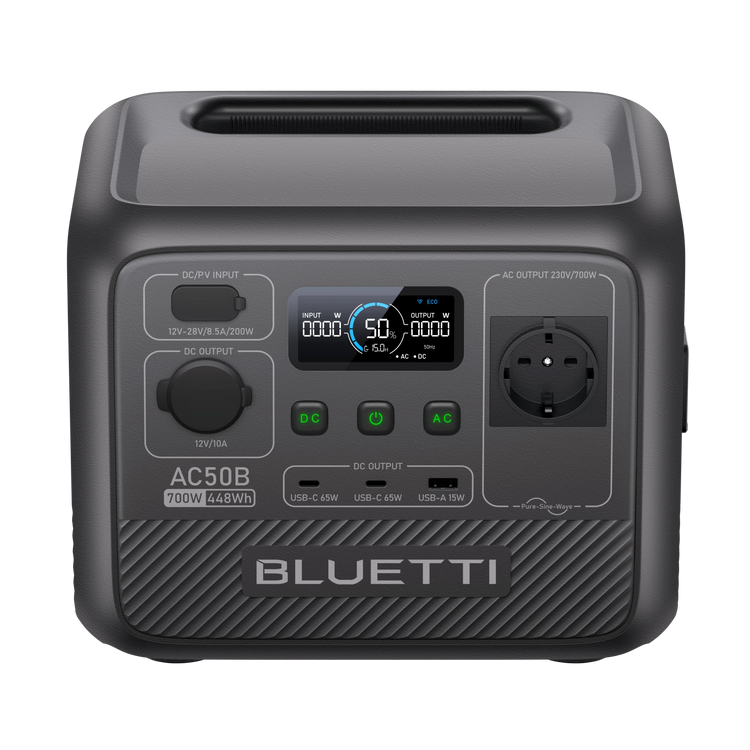BLUETTI AC50B Portable Power Station | 700W 448Wh