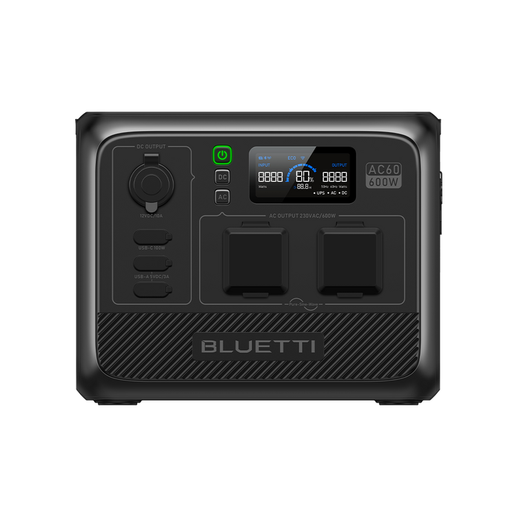 Estação de energia portátil BLUETTI AC60 | 600W 403Wh