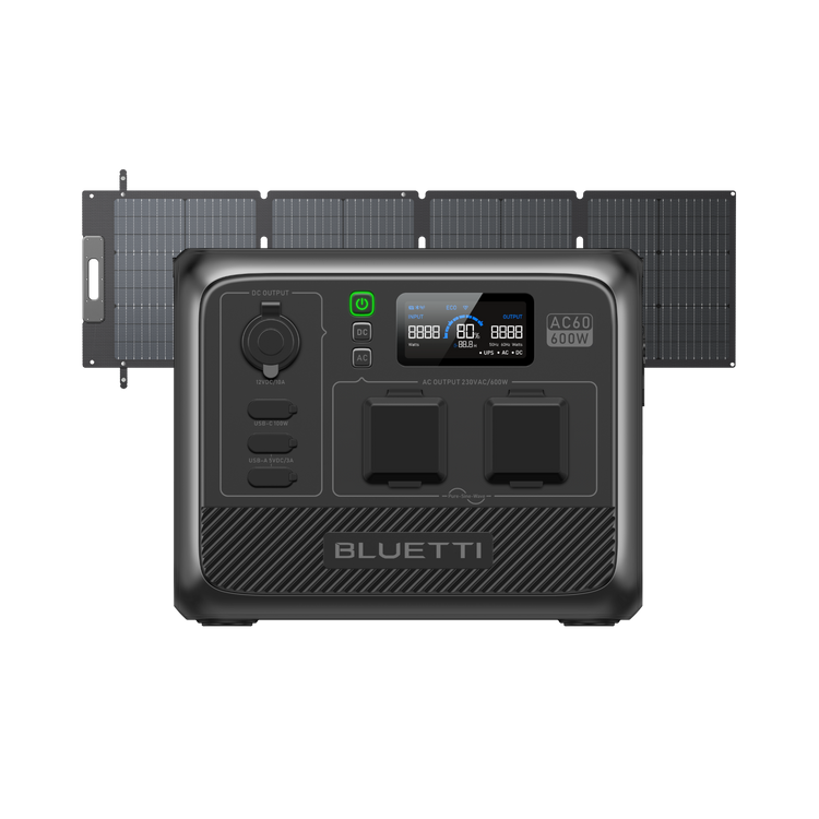 BLUETTI AC60 Portable Power Station | 600W 403Wh