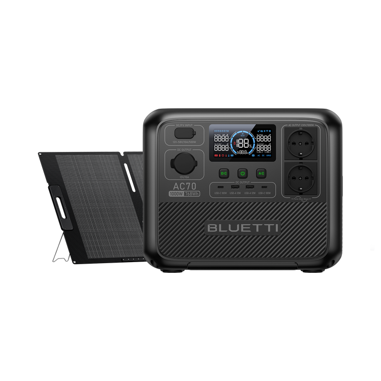 BLUETTI AC70 Portable Power Station | 1000W 768Wh