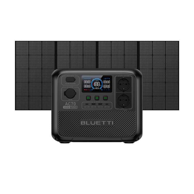 BLUETTI AC70 Portable Power Station | 1000W 768Wh