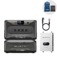BLUETTI Apex 300 + B300K + SolarX 4K + Cable P090D