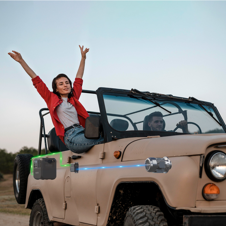 BLUETTI Charger 1: Charge Portable Power Station While Driving