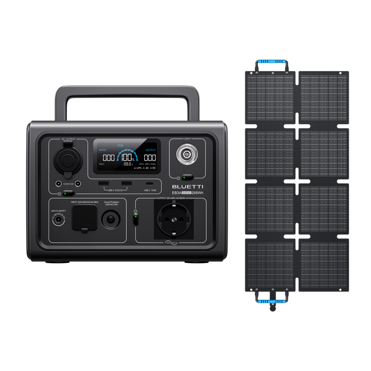 BLUETTI EB3A Portable Power Station | 600W 268Wh