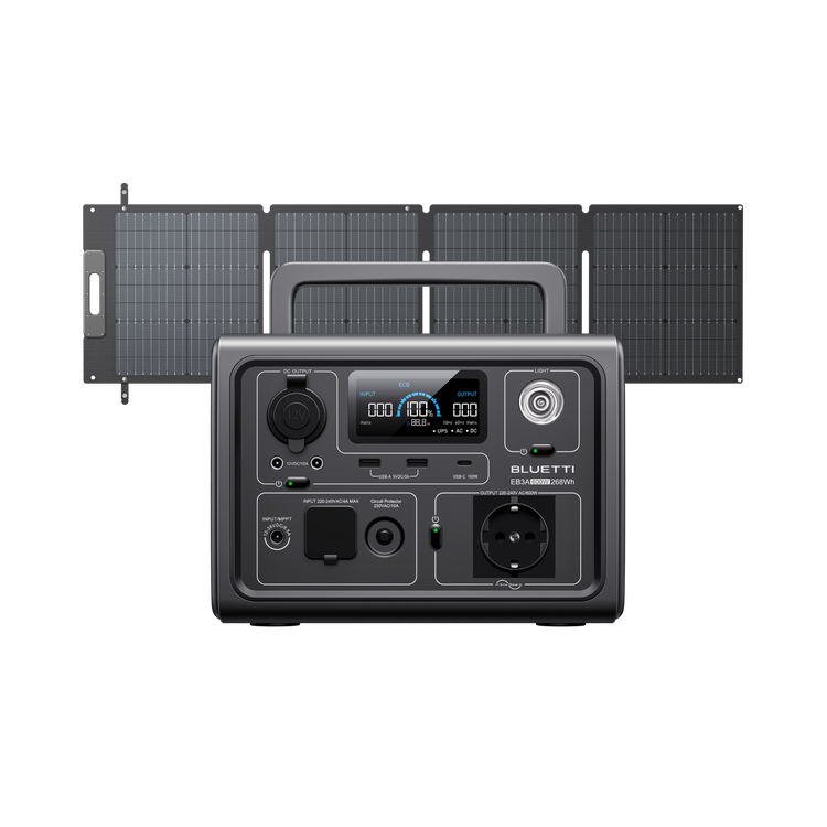 BLUETTI EB3A Portable Power Station | 600W 268Wh