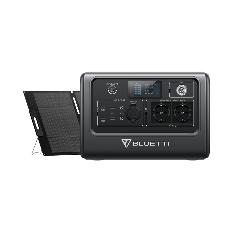 BLUETTI EB70+200W Solar Generator Kit