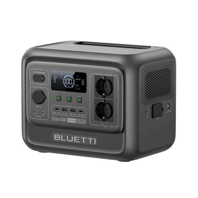 BLUETTI Elite 100 V2 Portable Power Station | 1.800W 1.024Wh