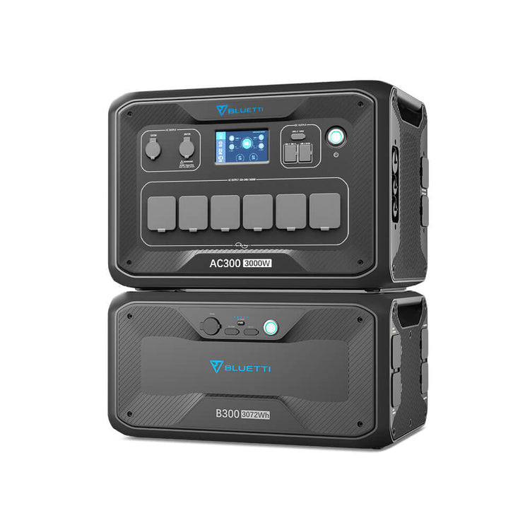 BLUETTI AC300 + 2*B300 Home Battery Backup