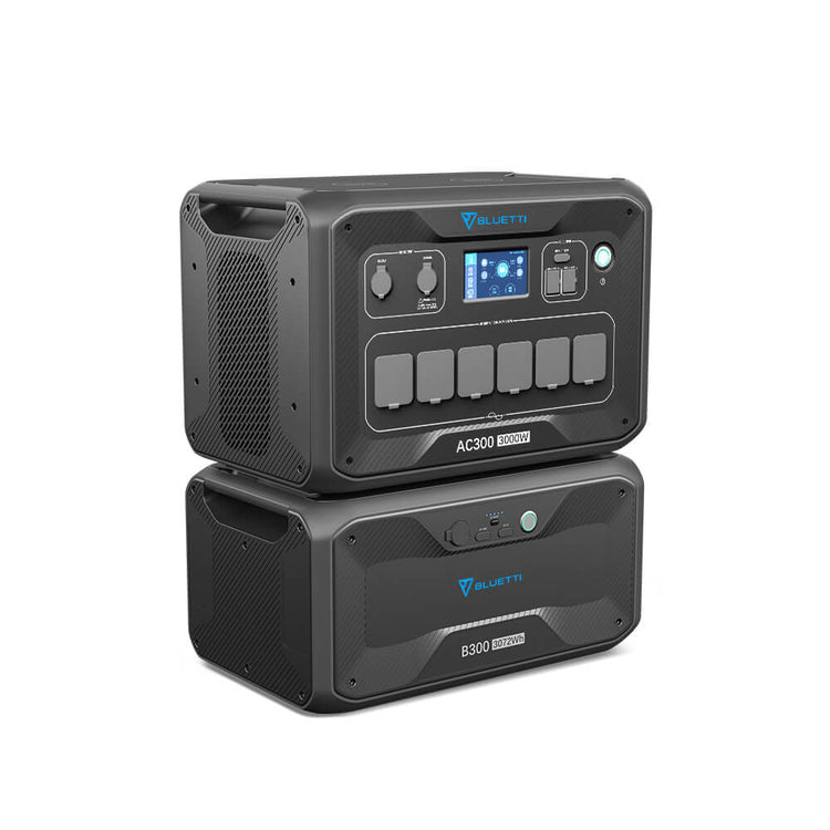 BLUETTI AC300 + 2*B300 Home Battery Backup