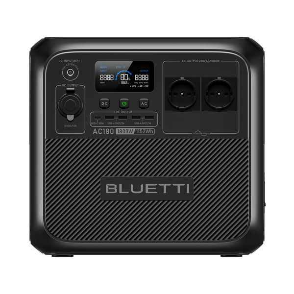 BLUETTI AC180 kannettava voimalaitos | 1800W 1152Wh