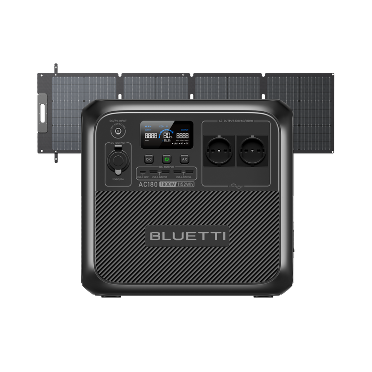 BLUETTI AC180 Portable Power Station | 1800W 1152Wh