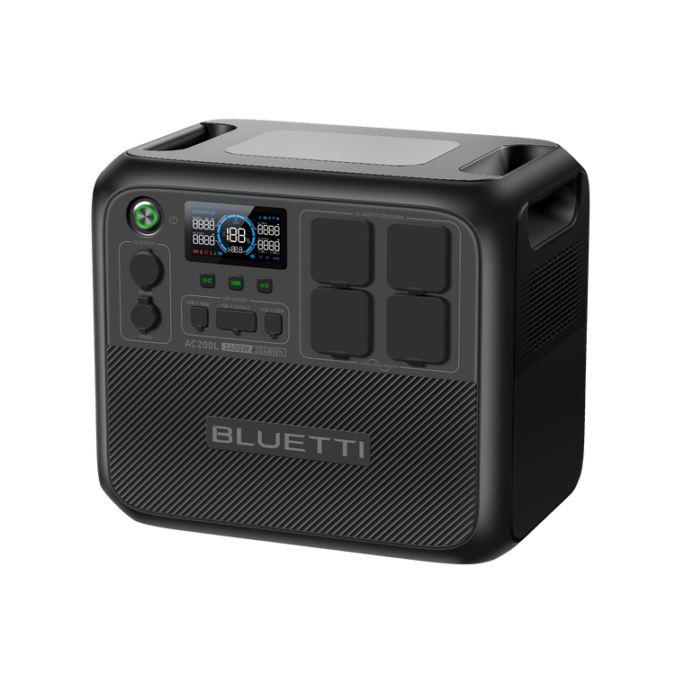 BLUETTI AC200L+200W Solar Generator Kit