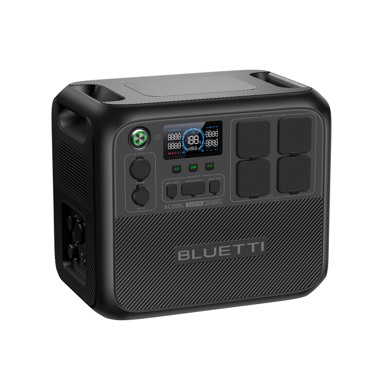 BLUETTI AC200L+200W Solar Generator Kit