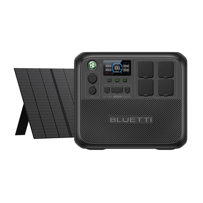 BLUETTI AC200L+350W Solar Generator Kit