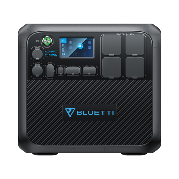 BLUETTI AC200MAX laajennettava voimalaitos | 2000W 2048Wh