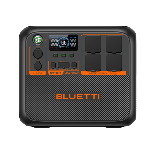 BLUETTI AC200PL laajennettava voimalaitos | 2400W 2304Wh