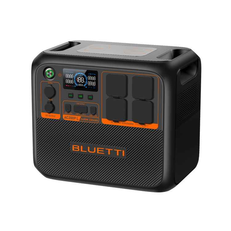 BLUETTI AC200PL erweiterbares Kraftwerk | 2400W 2304Wh