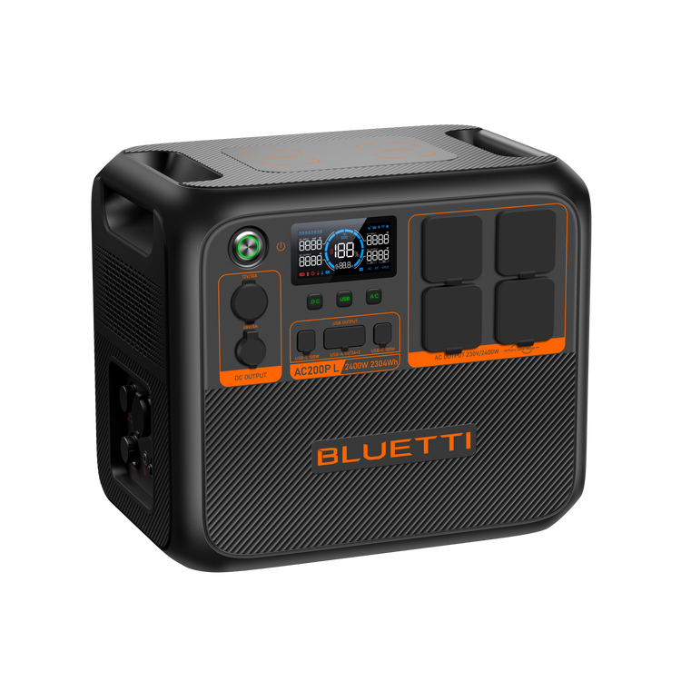 BLUETTI AC200PL erweiterbares Kraftwerk | 2400W 2304Wh