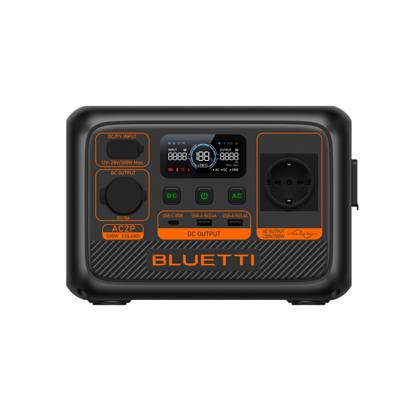 BLUETTI AC2P Portable Power Station | 300W 230,4Wh