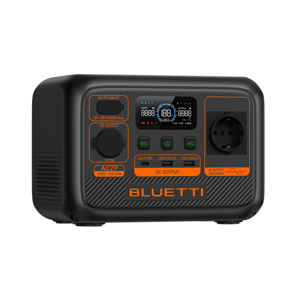 BLUETTI AC2P Portable Power Station | 300W 230,4Wh