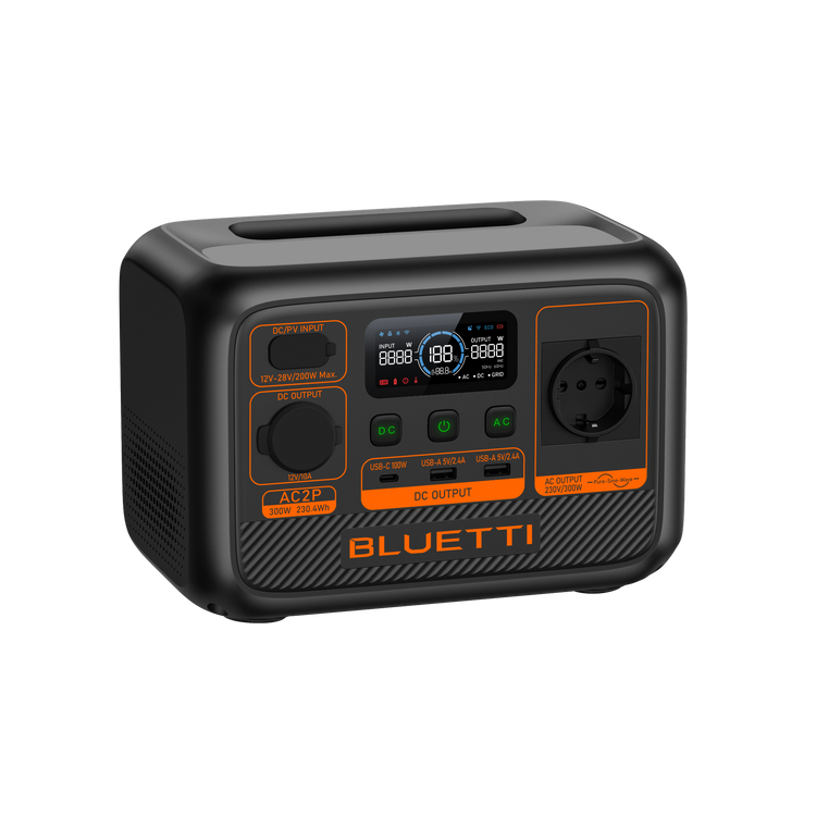 BLUETTI AC2P Portable Power Station | 300W 230,4Wh