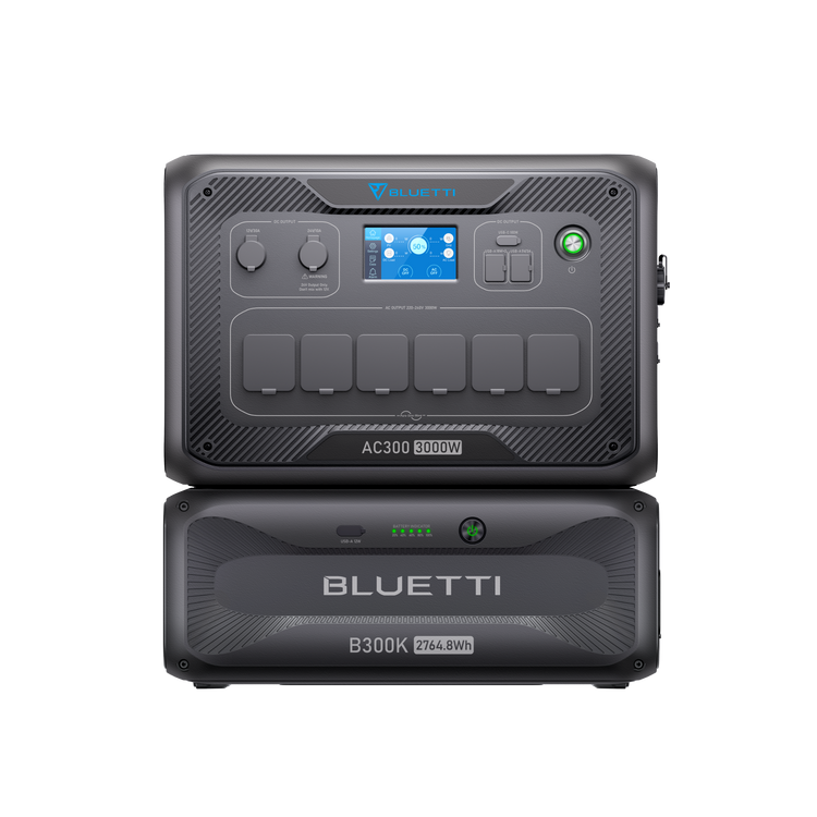 Batería de respaldo para el hogar BLUETTI AC300+B300K | 3.000W 2.764,8Wh