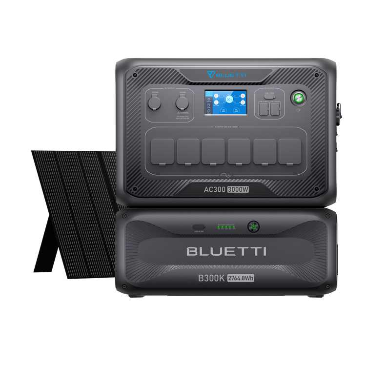BLUETTI AC300+B300K Home Battery Backup | 3.000W 2.764,8Wh