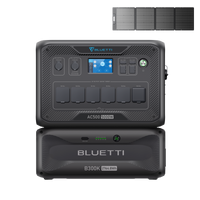 BLUETTI AC500 + B300K Home Battery Backup
