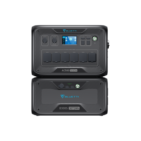 Bluetti AC500 + B300S/B300K Backup de bateria em casa