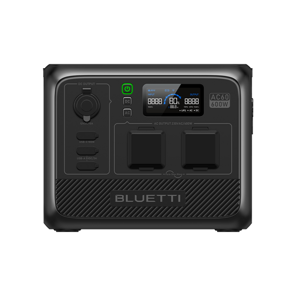 BLUETTI AC60 bärbar kraftstation | 600W 403Wh