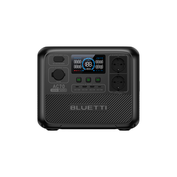 BLUETTI AC70 Portable Power Station | 1000W 768Wh