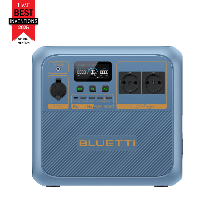 BLUETTI Pioneer Na Portable Power Station (Sodium-ion) | 1.500W 900Wh