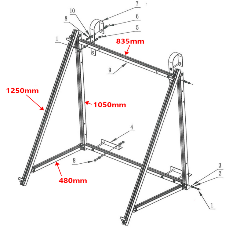 BLUETTI Justerbart fäste