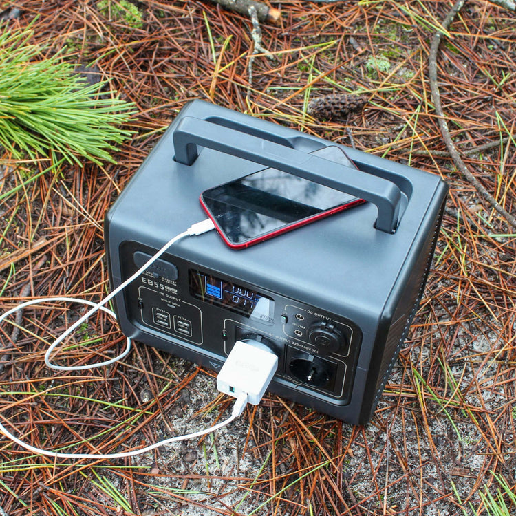 BLUETTI PowerOak EB55 Portable Power Station | 700W 537Wh