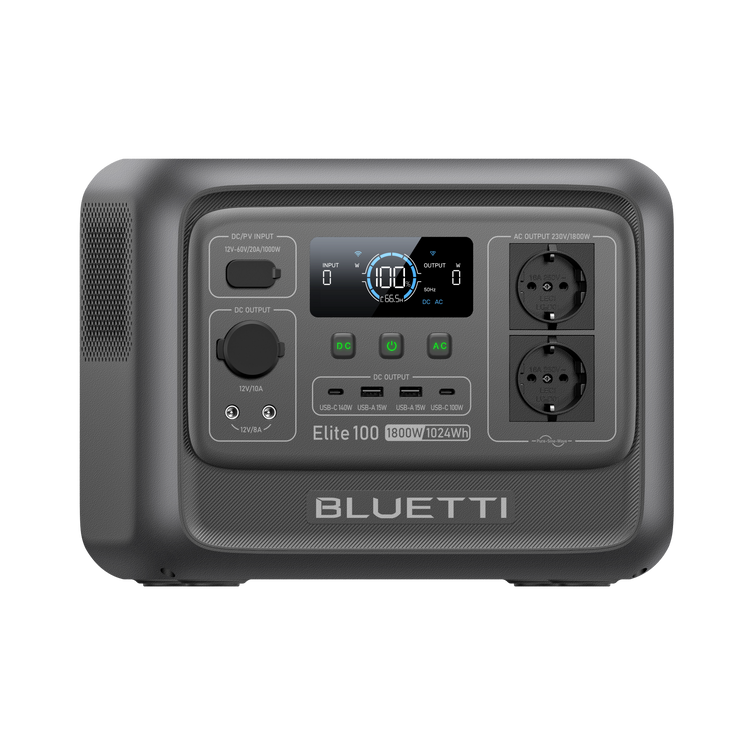 BLUETTI Elite 100 V2+200W Solar Generator Kit