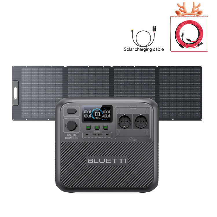 BLUETTI Elite 200 V2 Portable Power Station | 2.600W 2.073,6Wh