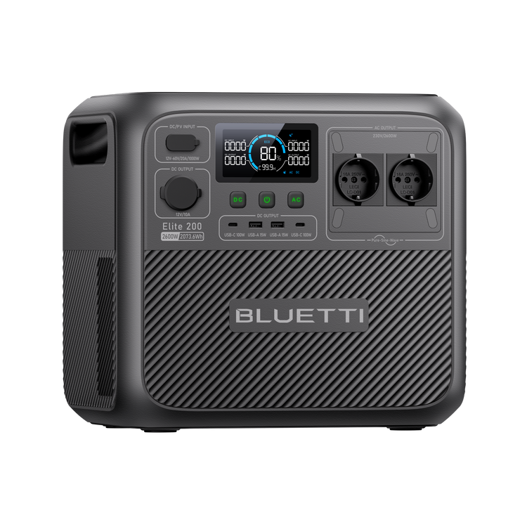 Bluetti Elite 200 V2 Portable Power Station | 2.600W 2.073,6Wh