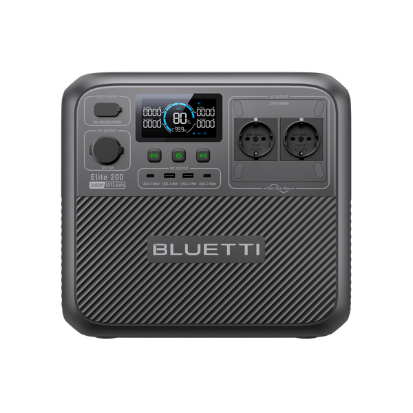 Bluetti Elite 200 V2 Tragbares Kraftwerk | 2.600W 2.073,6WH