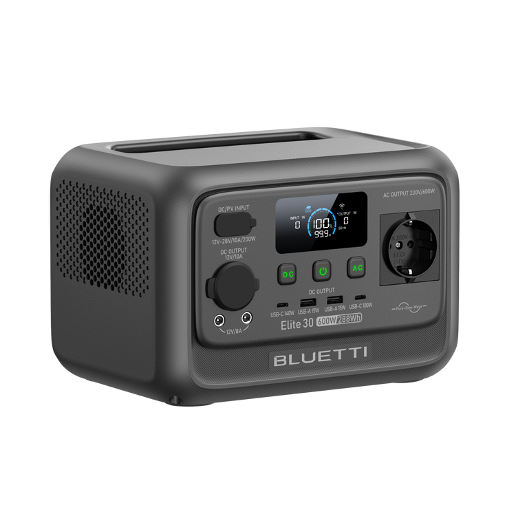 BLUETTI Elite 30 V2 Portable Power Station | 600W 288Wh
