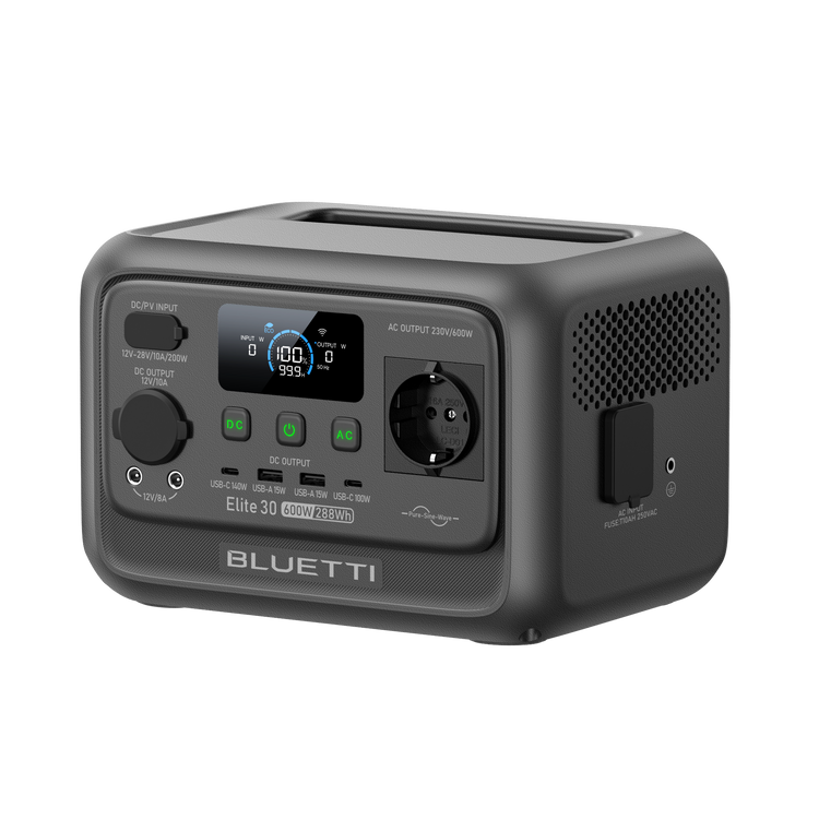 BLUETTI Elite 30 V2 Portable Power Station | 600W 288Wh