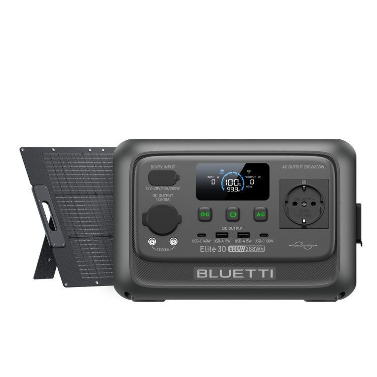 BLUETTI Elite 30 V2 Portable Power Station | 600W 288Wh