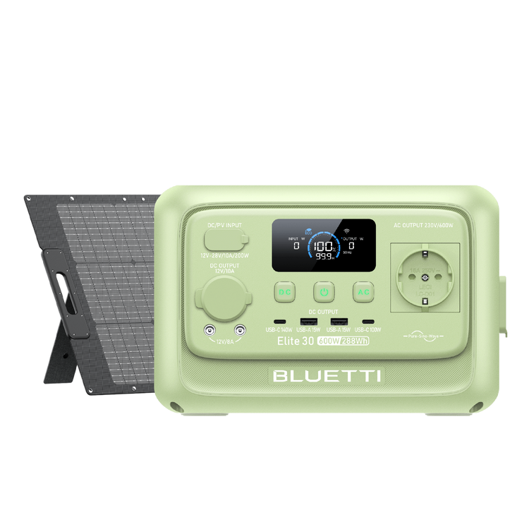 BLUETTI Elite 30 V2 Portable Power Station | 600W 288Wh