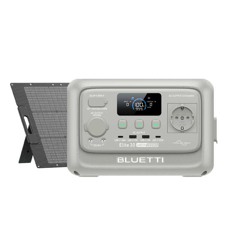 BLUETTI Elite 30 V2 Portable Power Station | 600W 288Wh